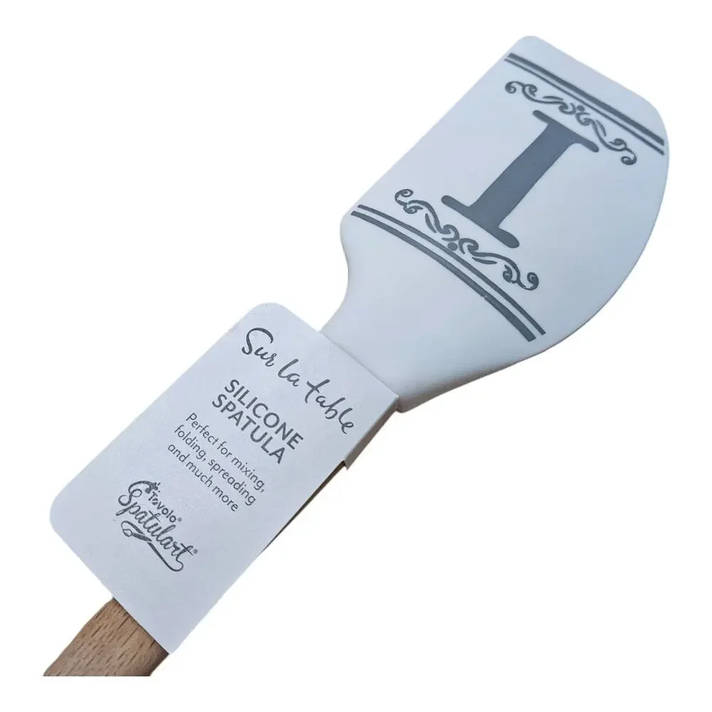 NEW Sur La Table Monogram Silicone Head Spatula Letter 